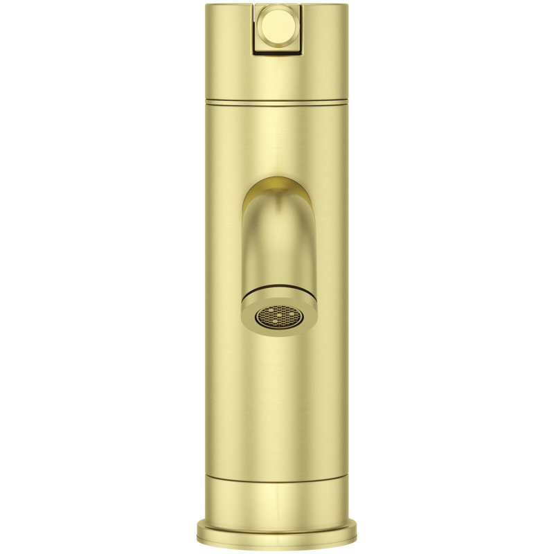 Robinet de salle de bain à contrôle unique avec drain Contempra, Or brossé