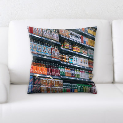 Coussin décoratif boissons
