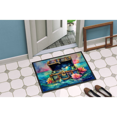 Tapis d'entrée extérieur antidérapant Pizzo