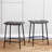Reza 24" High Leather Tufted Bar Stool-904851422