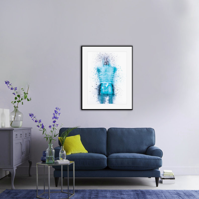 Aftershave Bottle - Single Picture Frame Print
