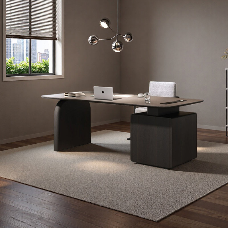 Bureau unique avec surface de travail spacieuse, H 29,53 po x l 70,87 po x P 27,56 po