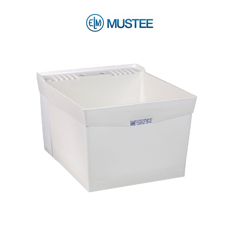 Utilatub 20 " L x 24 " W Wall Laundry Sink