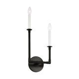 Jachin Steel Candle Wall Light
