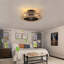 Ventilateur de plafond 19,6 po avec lumière Bradninch
