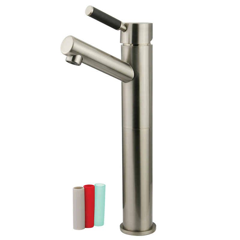 Concord Vessel Sink Faucet, Brushed Nickel