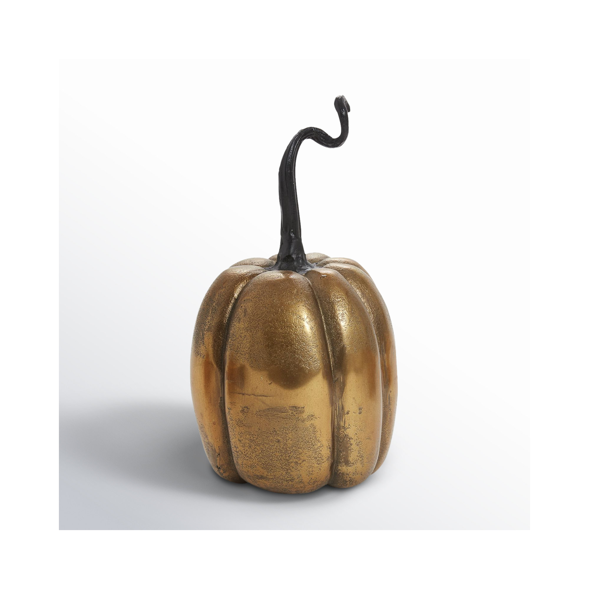 Totem Pumpkin Decorative Accent, 10.75" H x 5.25" W x 5.25" D