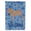 Caniche en polyester à 2 côtés 40 x 28 po standard welcome drapeau maison-957493035