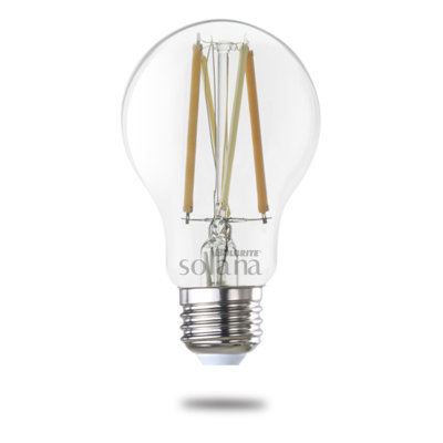 Solana 60 Watt Equivalent A19 Smart WiFi Connected 90CRI LED Edison Filament Light Bulb