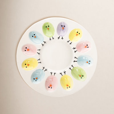 Alpert Ceramic / Porcelain Decorative Plate 1