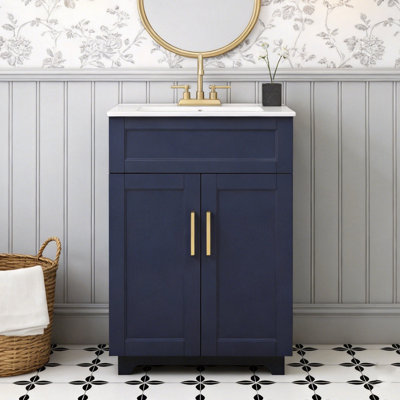Meuble-lavabo simple 24 po