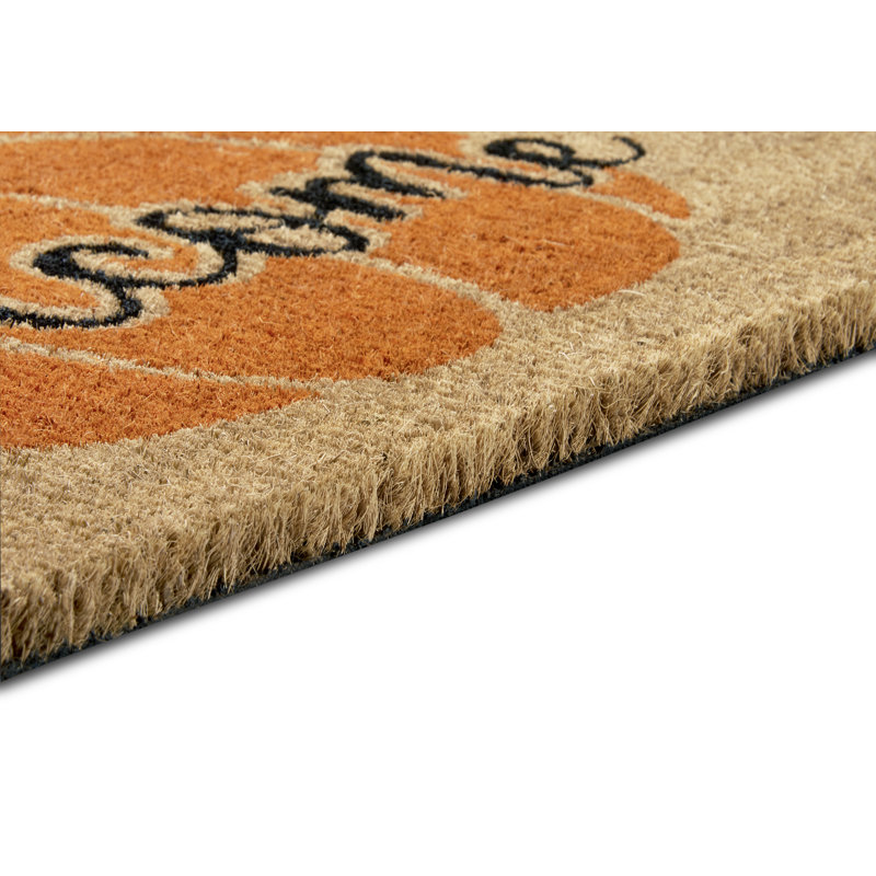 Mix Mats Welcome Pumpkin Doormat