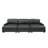 Antravian 127.5'' Square Arm Sofa