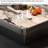 Luxury-Style Square Granite Slab Coffee Table