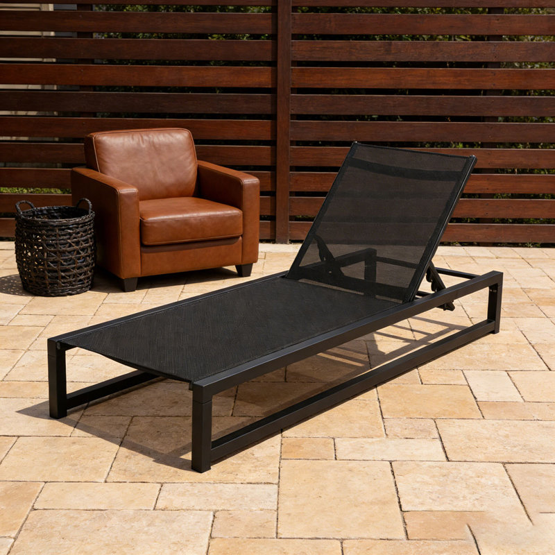 CHAISE LOUNGE, 1, Black