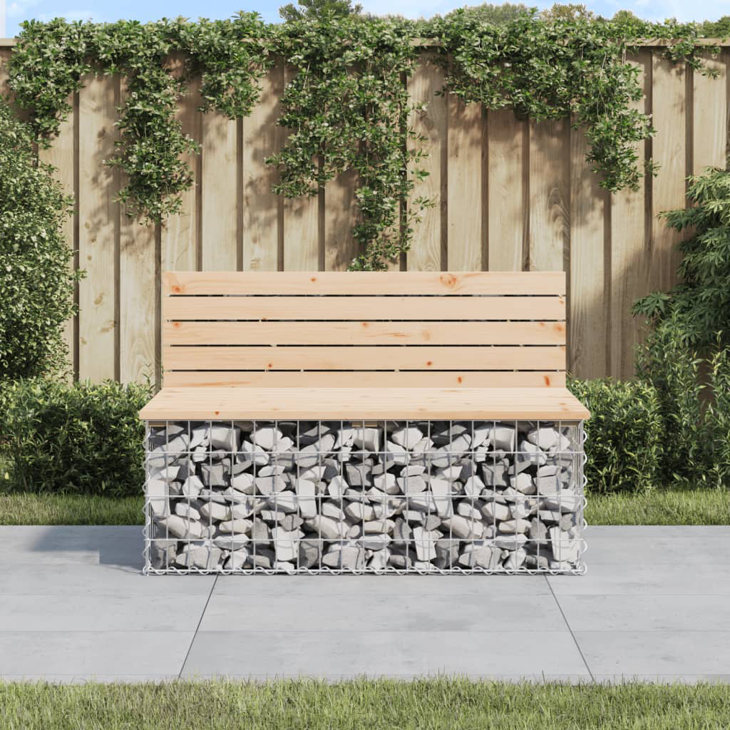 Aleardo Solid Wood Park Bench