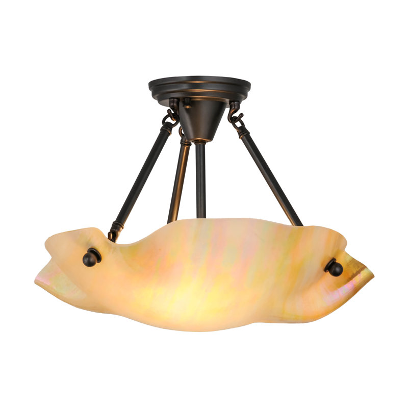 Metro Fusion 2 - Light Semi Flush Mount