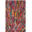Tapis touffeté à la main en cotton multicolore Anaheim-24597862