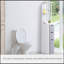 Armoire de rangement de salle de bain haute HOMcom de 54 po, tour à linge autoportante avec tablette à 2 niveaux et tiroirs, organisateur de plancher étroit, blanc-129195667