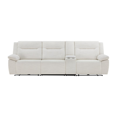 Jagger 4 - Piece Power Reclining Sectional With Cupholders, Storage & Usb Ports