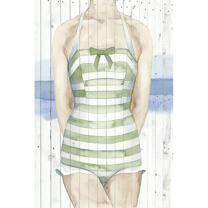 Bygone Bathers IV, H 12 po x l 8 po