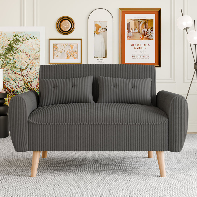Fauteuil Bergthold, Gris foncé