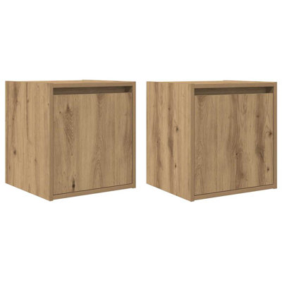 Wall-Mounted Bedside Cabinet 38X34x40 Cm