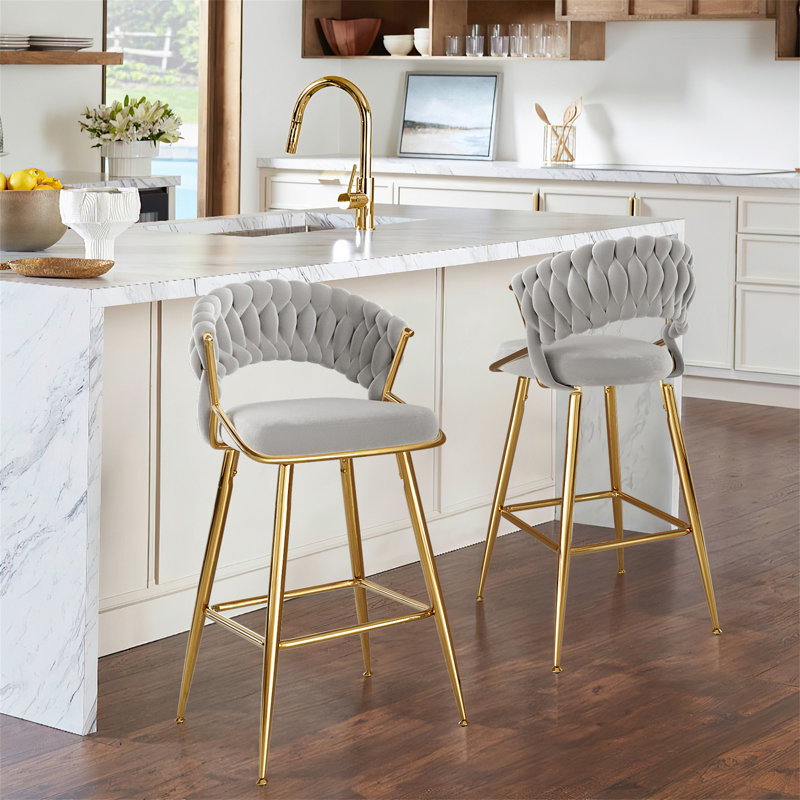 Tabouret de bar 25,2 po, Grey