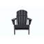 Chaise Adirondack pliante avec table d'appoint, ensemble de chaises Adirondack 3 pièces à texture de bois (comprend 2 chaises et 1 table)-661972376
