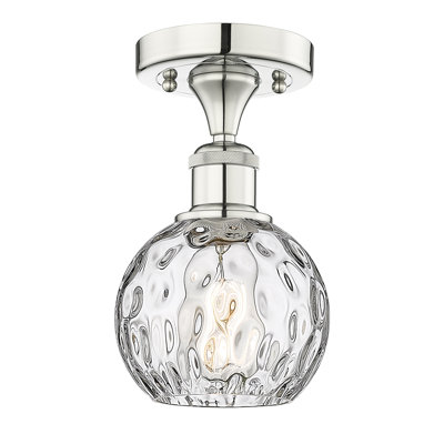 Cindi Glass Semi Flush Mount