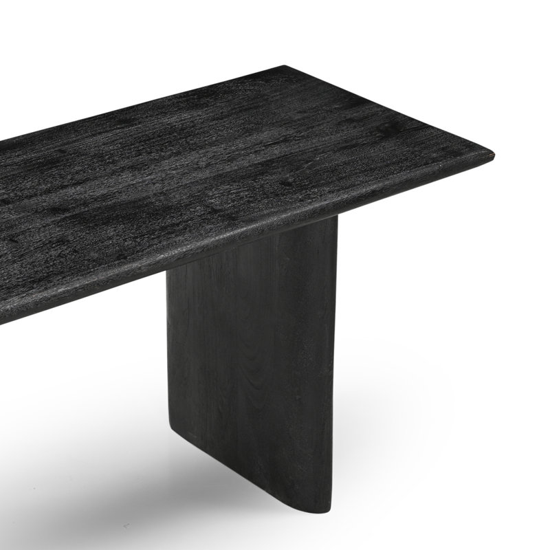 Raziel Solid Wood Bench, 18" H x 60" W x 16" D