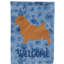 Caniche en polyester à 2 côtés 40 x 28 po standard welcome drapeau maison-957493004
