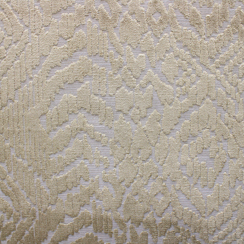 Cut Velvet | Zadig Fabric, Beige