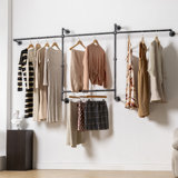 Ashanti-Leigh 45.3'' Wall Mounted Clothing Racks