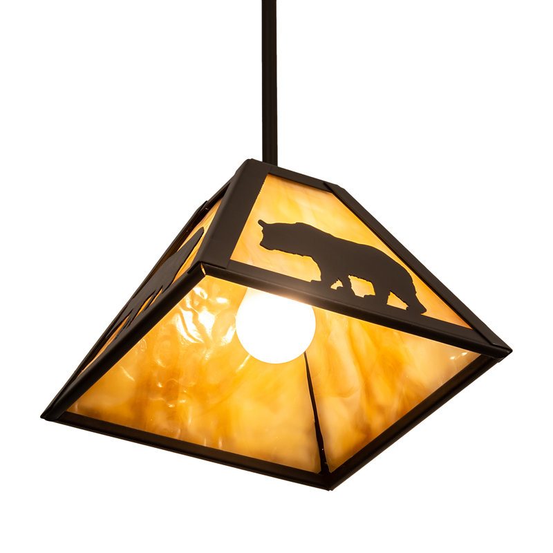 Rustic Lodge 1 - Light Pendant, 49" H x 11" W x 11" D
