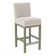 Tabouret de comptoir rembourré