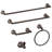 Woodhurst 18 in. Wall Mount Towel Bar Bath Hardware Accessory-36910921