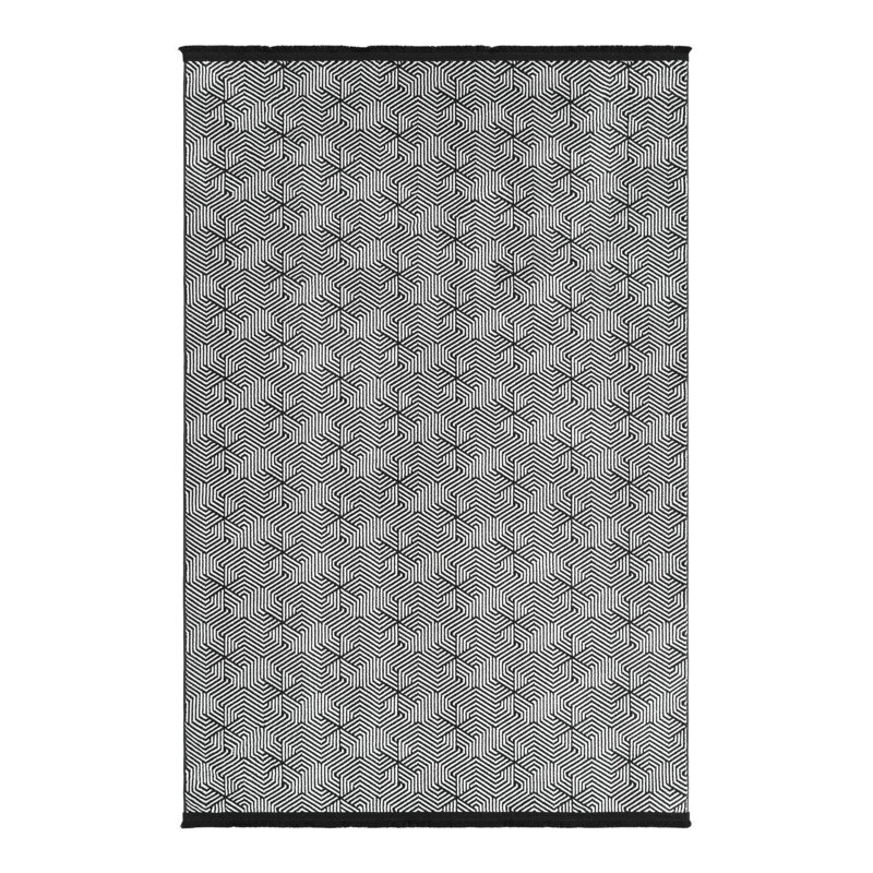 Kanoi Geometric Indoor Rug, Rectangle 4'1" x 6'1"