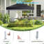 Veasley 3.1m x 3.1m Metal Pop-up Gazebo-1387531339