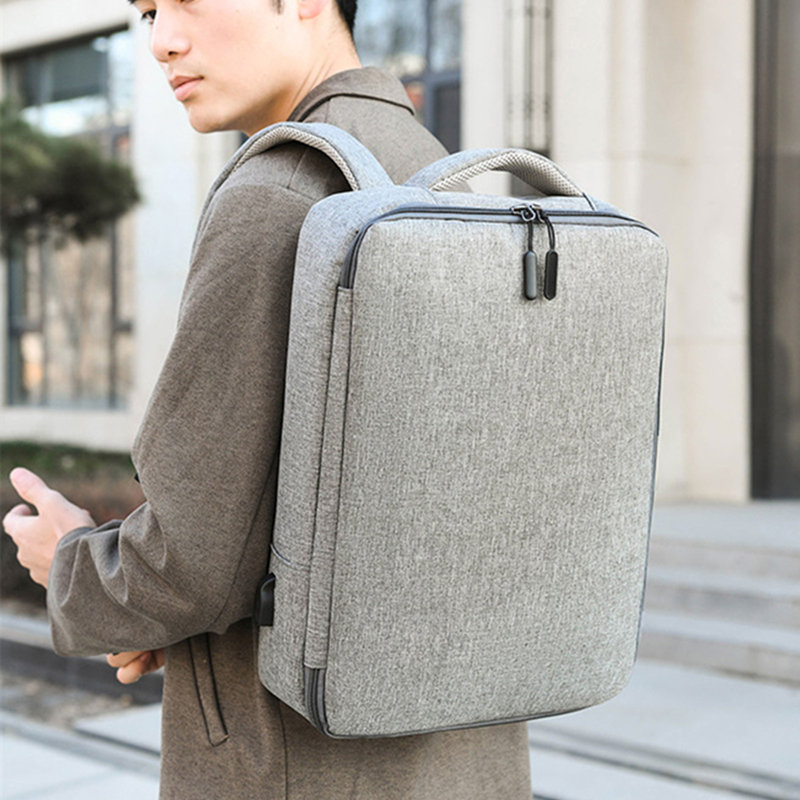 Sac à dos professionnel, sac pour avion de voyage compatible avec un ordinateur portable de 15,6 pouces avec port de charge USB