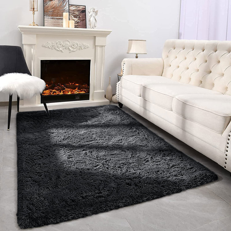 Akiyoshi Soft & Fluffy Living Room/Bedroom Shaggy Area Rugs, Rectangle 120  x 170cm