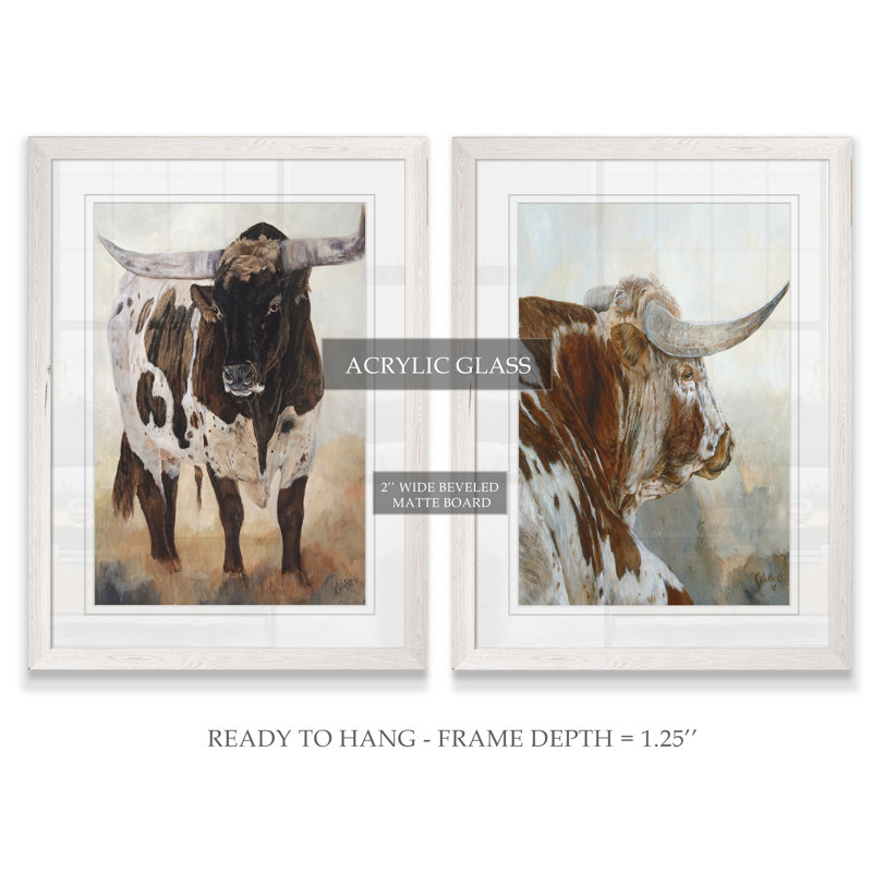 « pacifique-sensation facile » par antonyme bunjamin (abe)-ensemble de 2 reproductions d’art sur cadre photo, Blanc