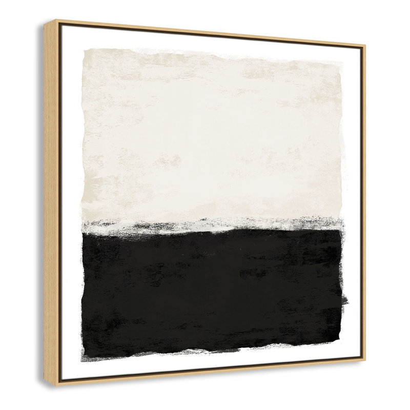 Midnight II - Square Vesrion - reproduction carrée de Natalie Carpentieri, H 37,5 po x l 37,5 po, Naturel
