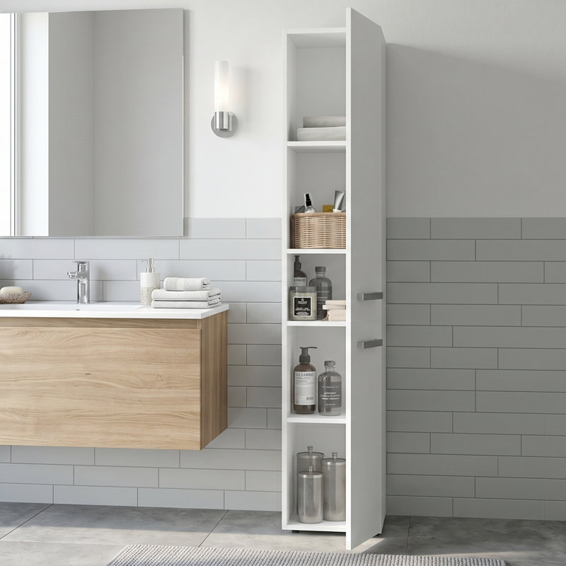 Galyean 1 - Door Accent Cabinet, Gloss White
