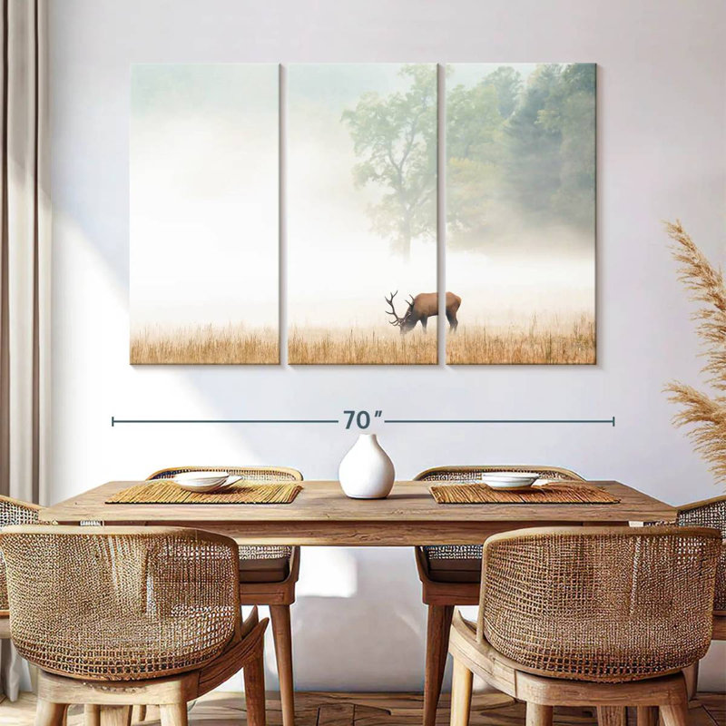 Brampt Cataloochee Elk, 42" H x 65" W