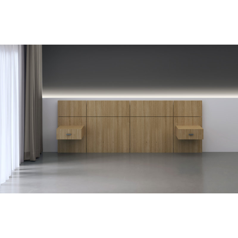Jacoury Headboard, Light Brown