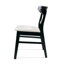 Ensemble de 2 chaises de salle à manger en bois, revêtement beige-1001938370-1001938373