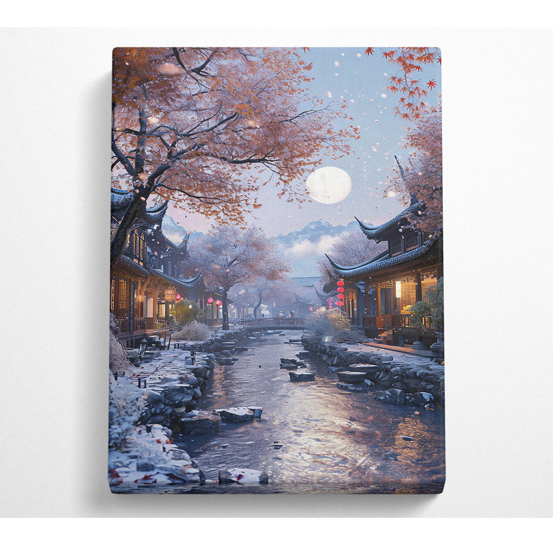 Chinese Stream - Kunstdrucke auf Leinwand - Wrapped Canvas