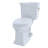 TOTO® Promenade® II Two-Piece Elongated 1.28 GPF Universal Height Toilet with CEFIONTECT, Cotton White-22901113-27697123