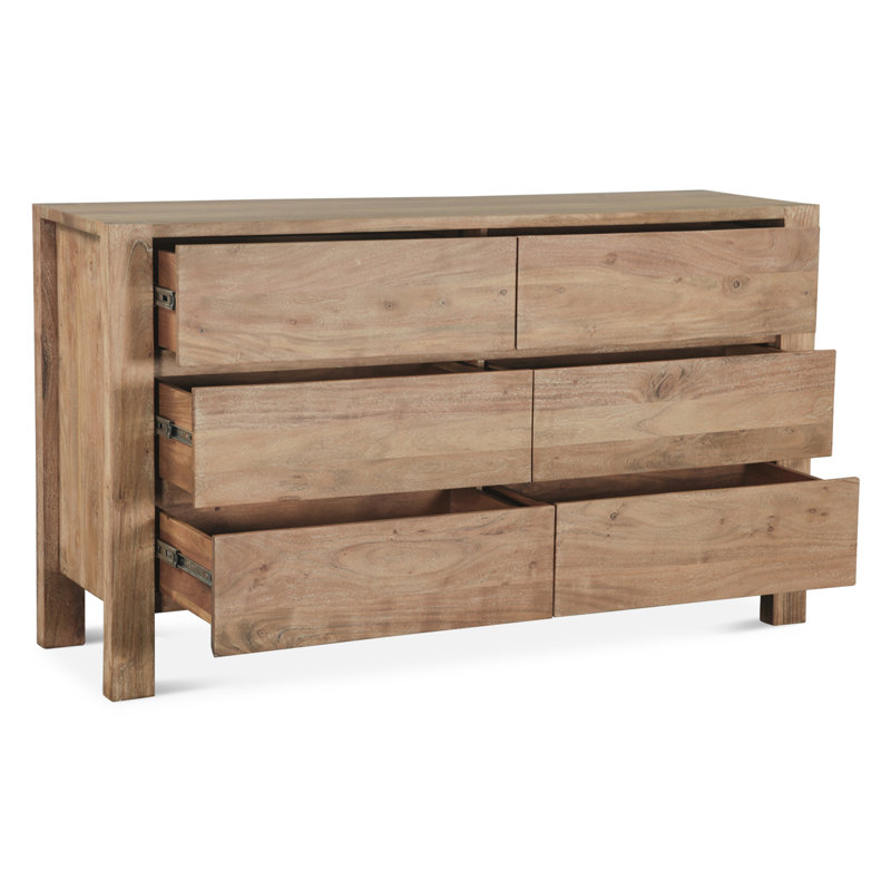 Mesa 60" Dresser in Brushed Acacia